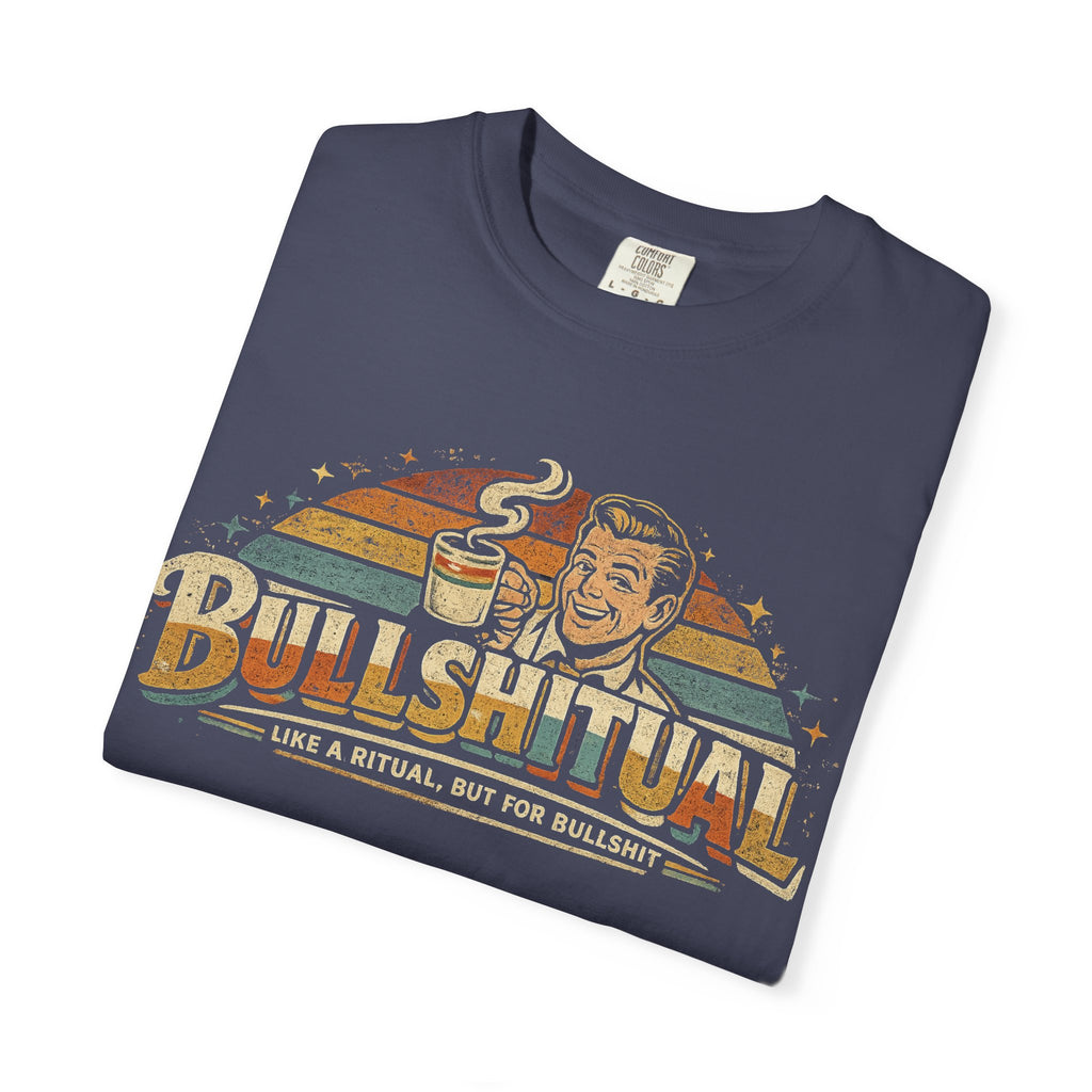 Bullshital Retro Tee – Funny Coffee Vintage Graphic T-Shirt