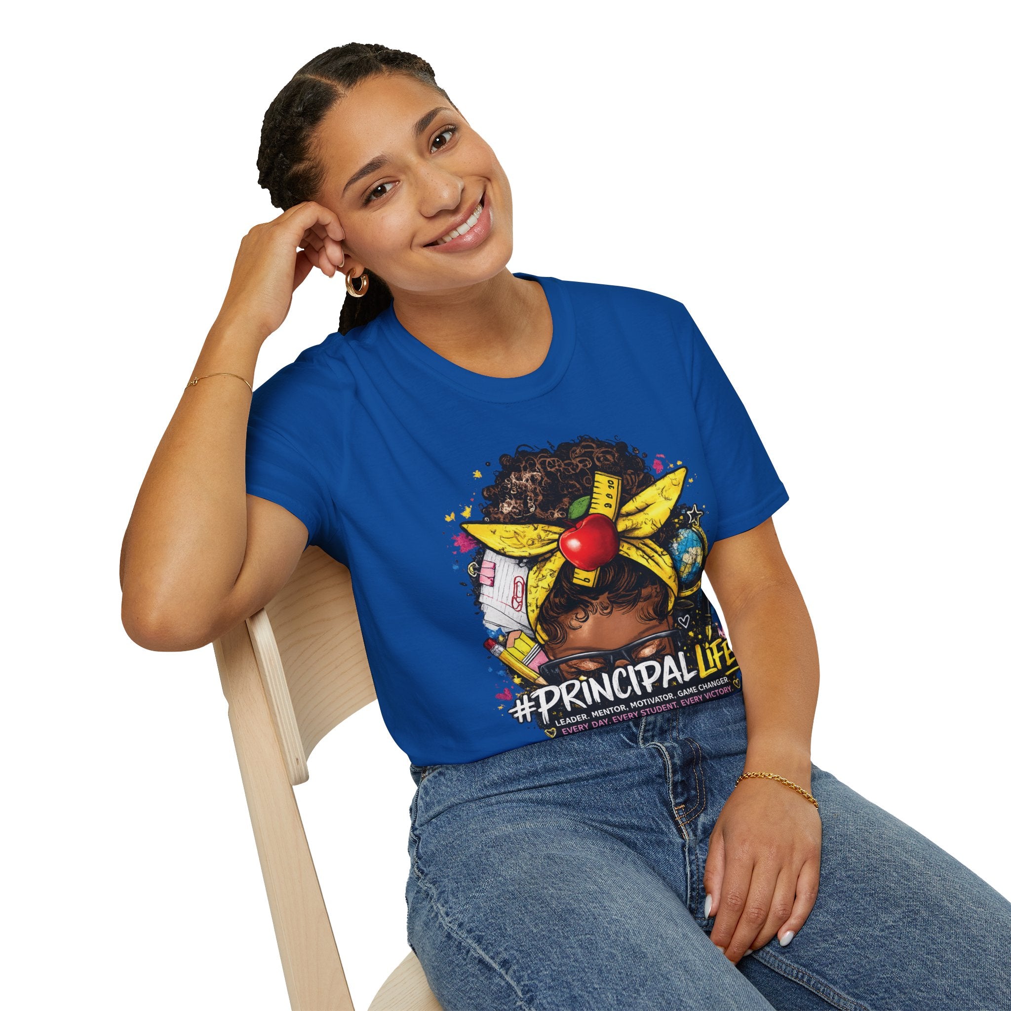 Principal Life T‑Shirt — Fun School Principal Graphic Tee for Educators