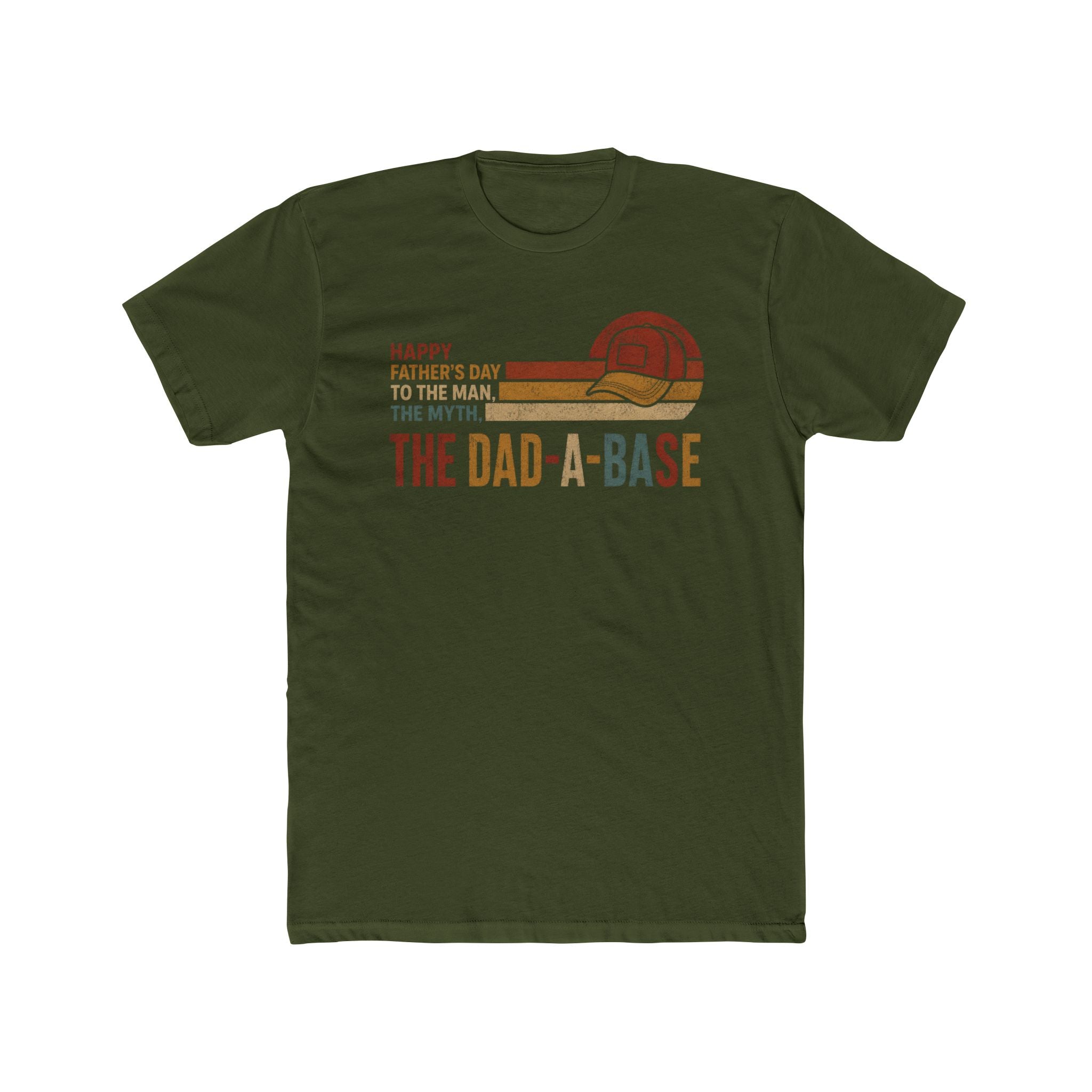 Daddy T-shirt Dad-A-Base baseball helmet tee | Father's Day baseball shirt