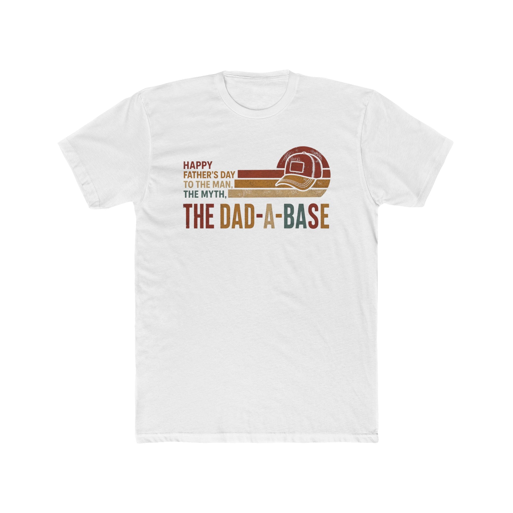 Daddy T-shirt Dad-A-Base baseball helmet tee | Father's Day baseball shirt