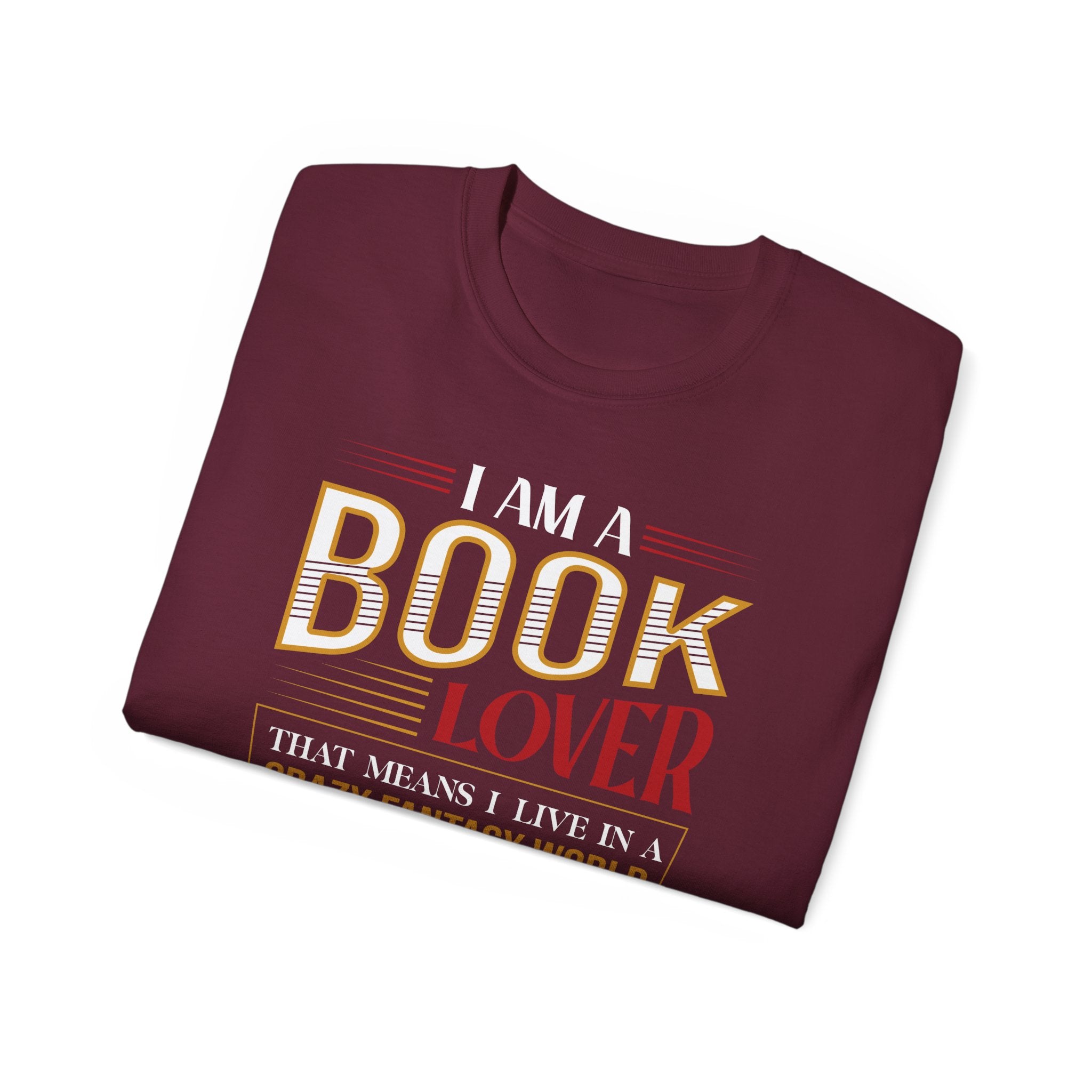 Book Lover T-Shirt — "I Am a Book Lover" Funny Reading Tee for Readers & Bookish Gifts