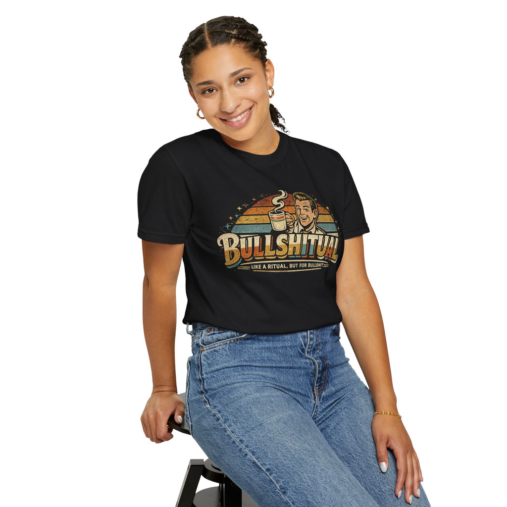 Bullshital Retro Tee – Funny Coffee Vintage Graphic T-Shirt
