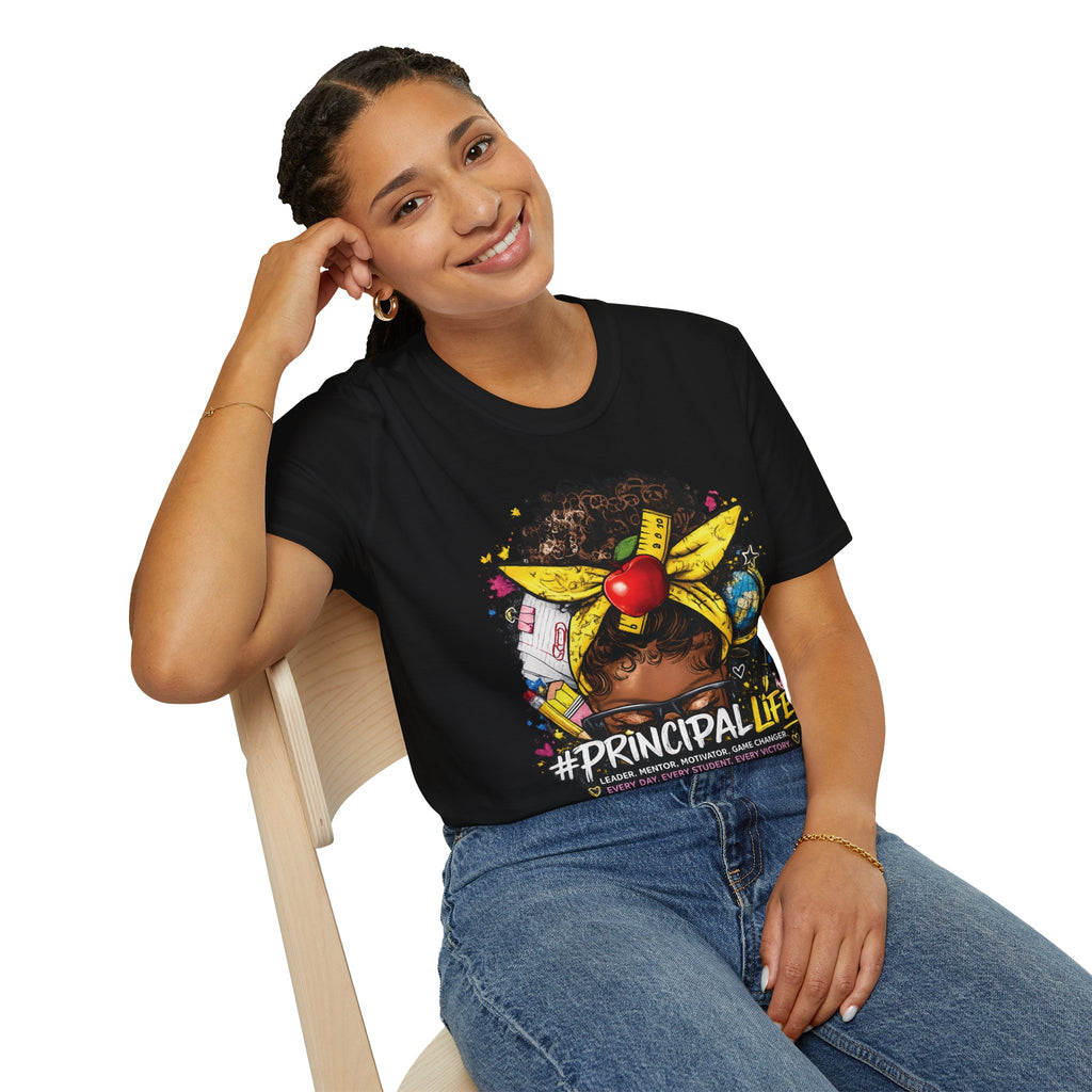 Principal Life T‑Shirt — Fun School Principal Graphic Tee for Educators
