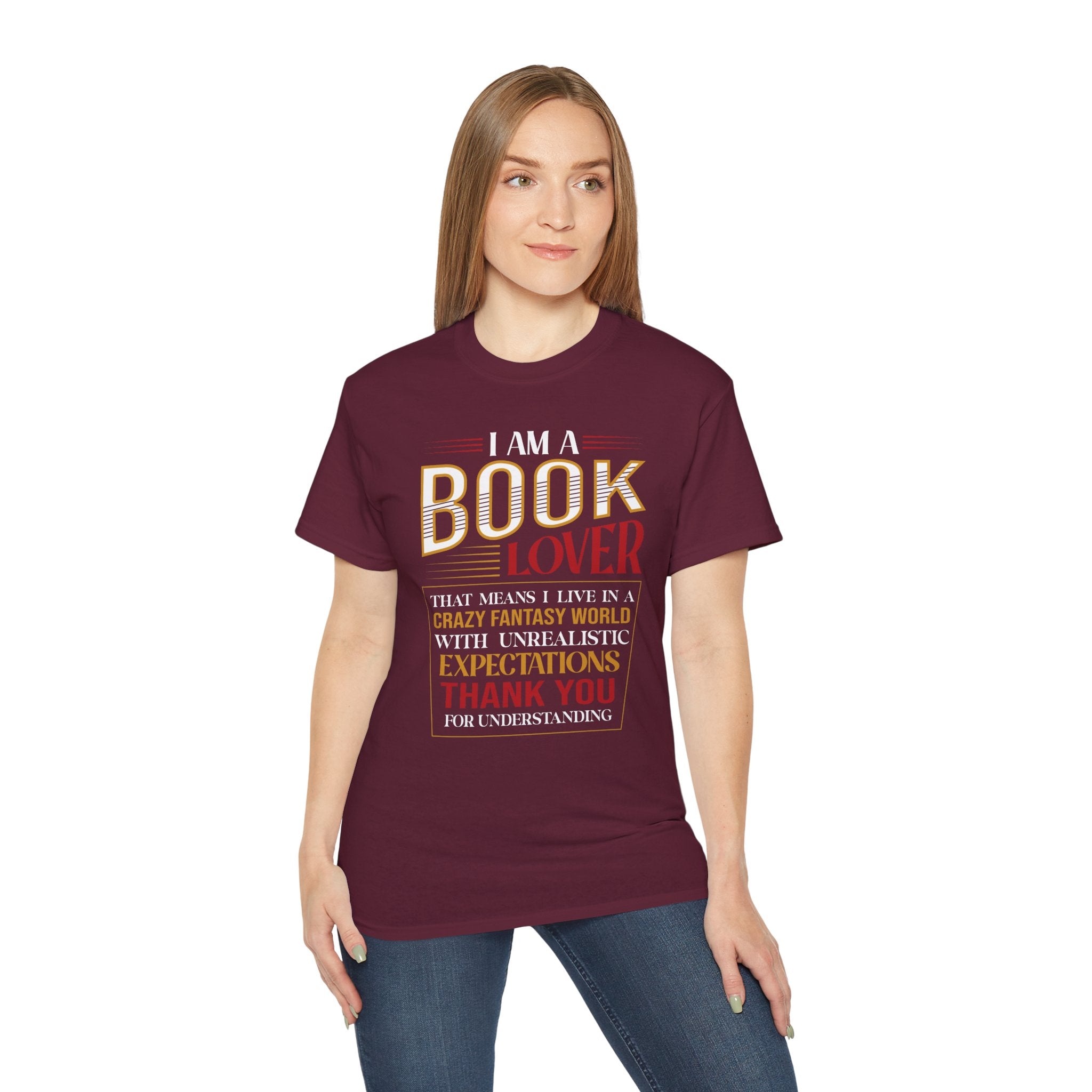 Book Lover T-Shirt — "I Am a Book Lover" Funny Reading Tee for Readers & Bookish Gifts