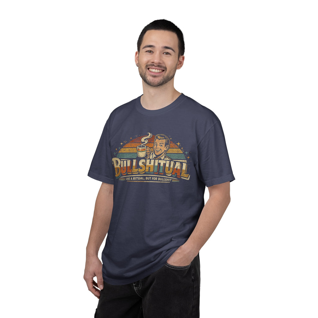 Bullshital Retro Tee – Funny Coffee Vintage Graphic T-Shirt