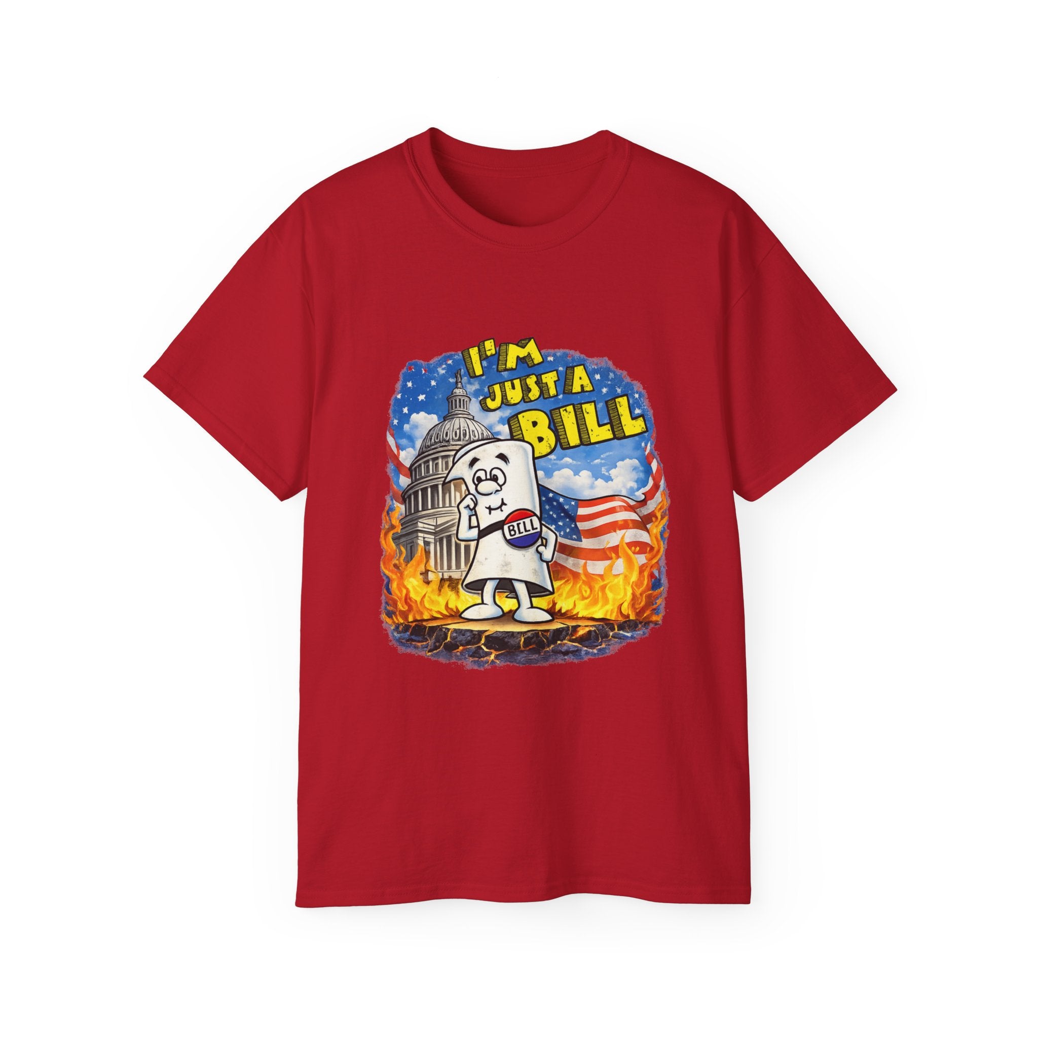 T-Shirt — "I'm Just a Bill" Political Cartoon Tee