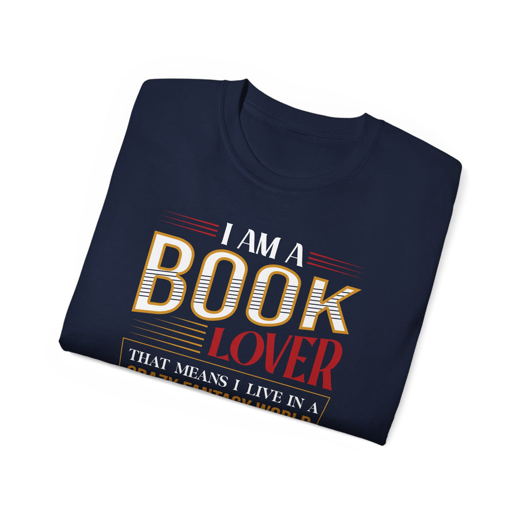 Book Lover T-Shirt — "I Am a Book Lover" Funny Reading Tee for Readers & Bookish Gifts