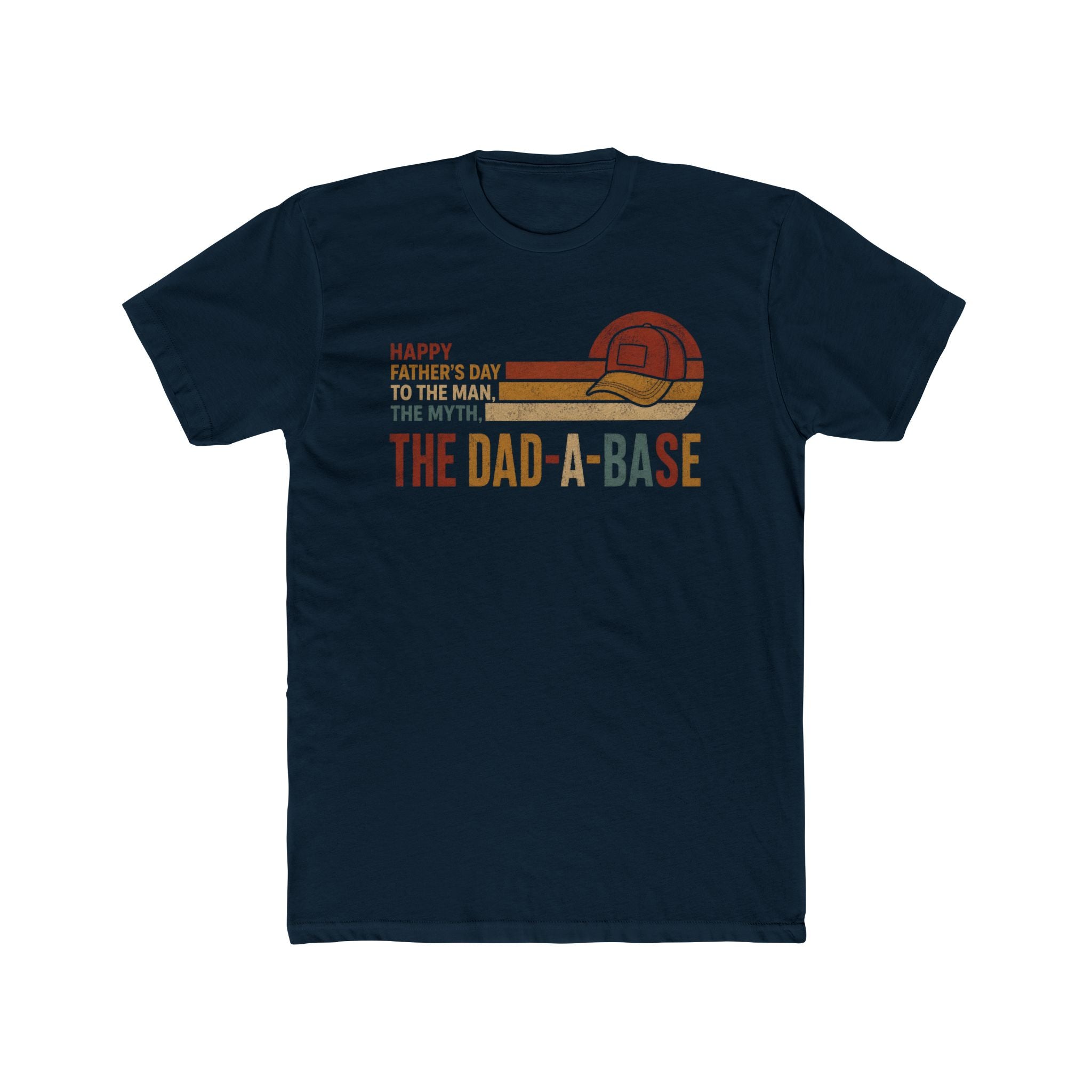 Daddy T-shirt Dad-A-Base baseball helmet tee | Father's Day baseball shirt
