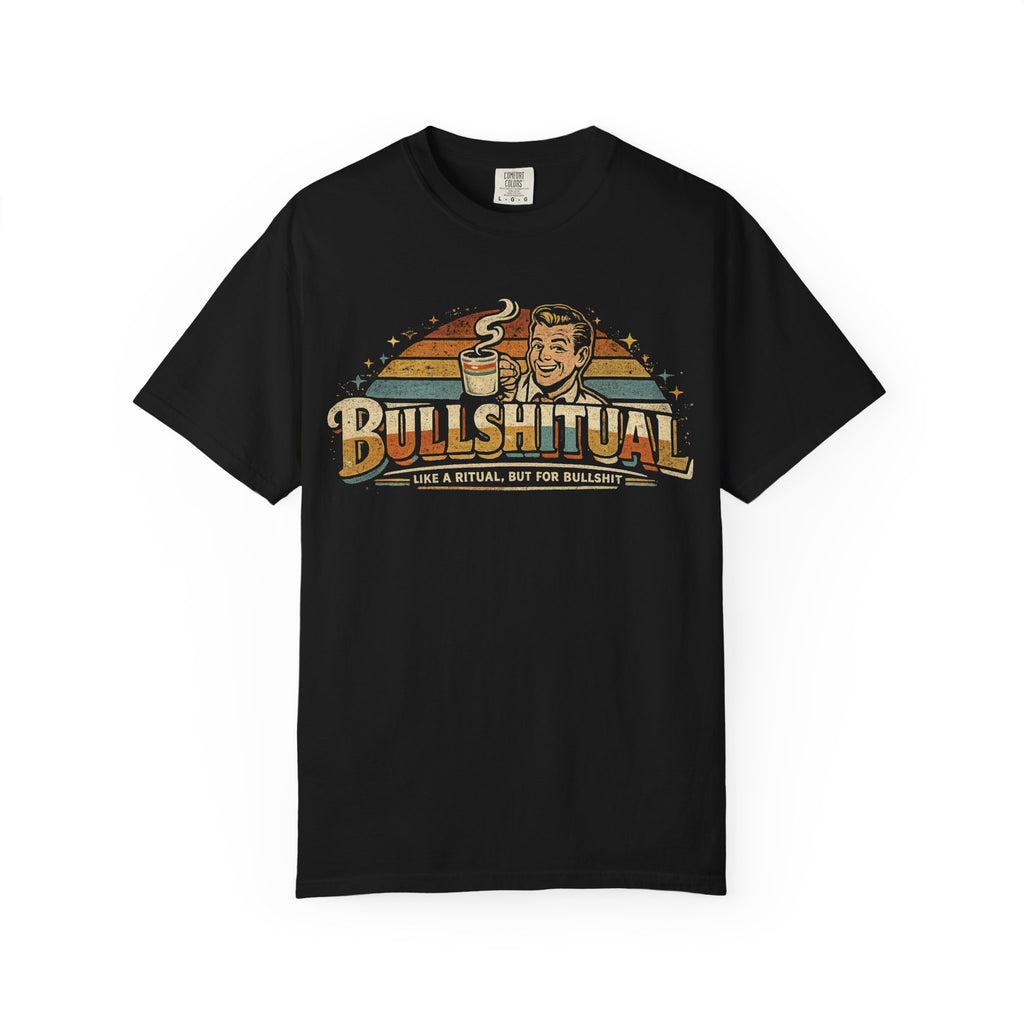 Bullshital Retro Tee – Funny Coffee Vintage Graphic T-Shirt