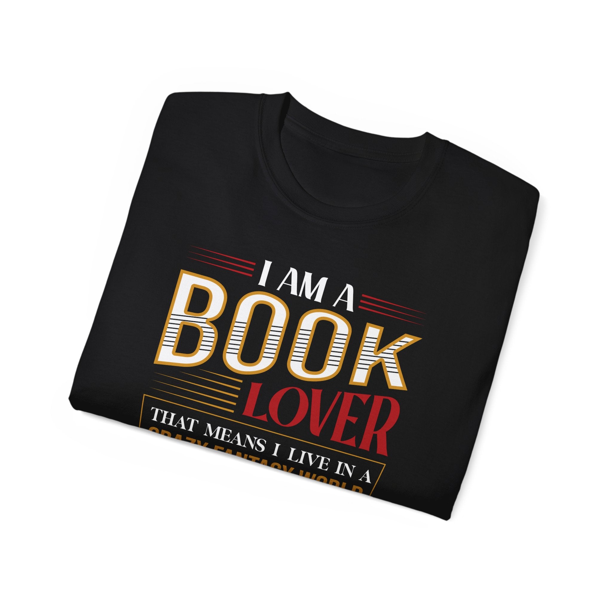 Book Lover T-Shirt — "I Am a Book Lover" Funny Reading Tee for Readers & Bookish Gifts