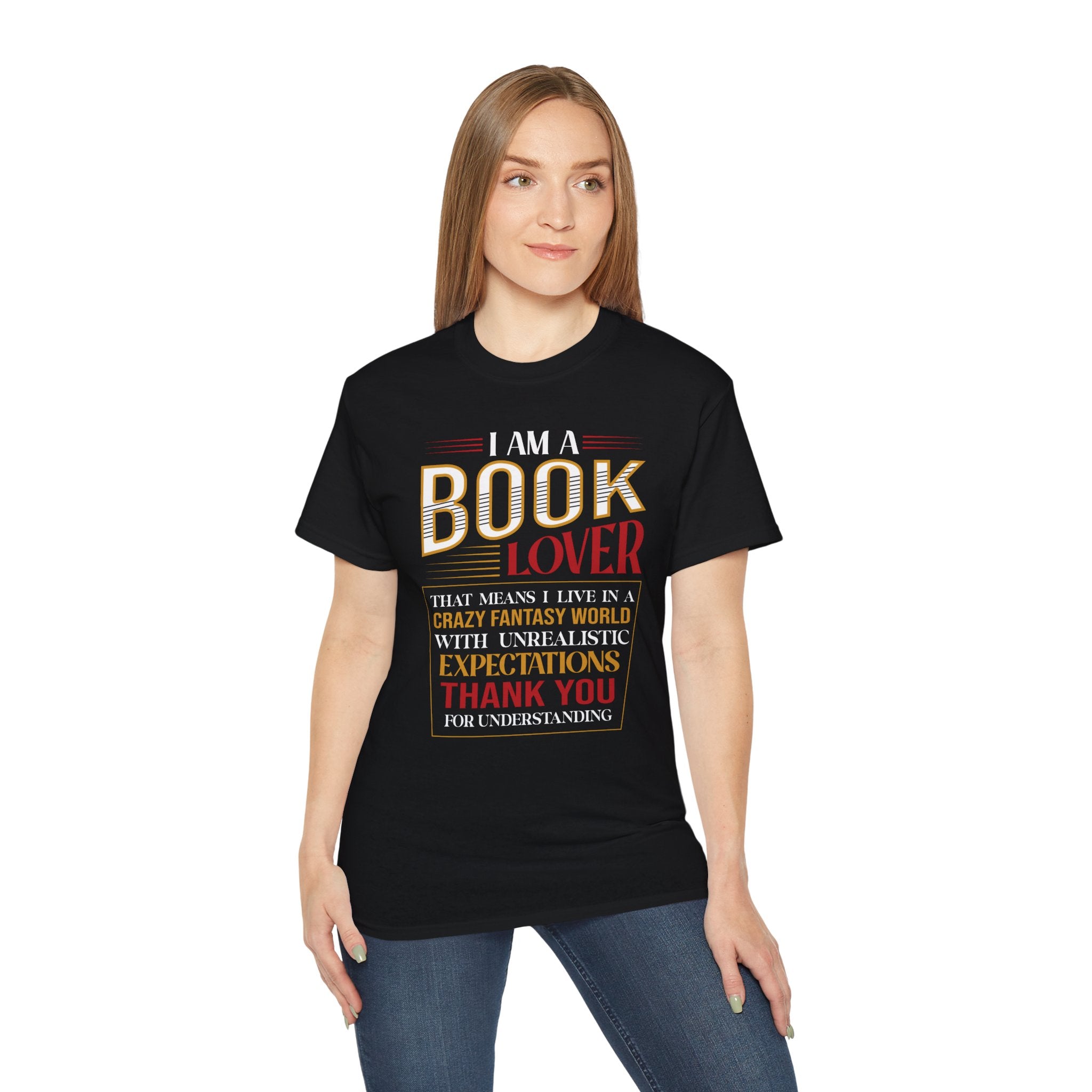 Book Lover T-Shirt — "I Am a Book Lover" Funny Reading Tee for Readers & Bookish Gifts