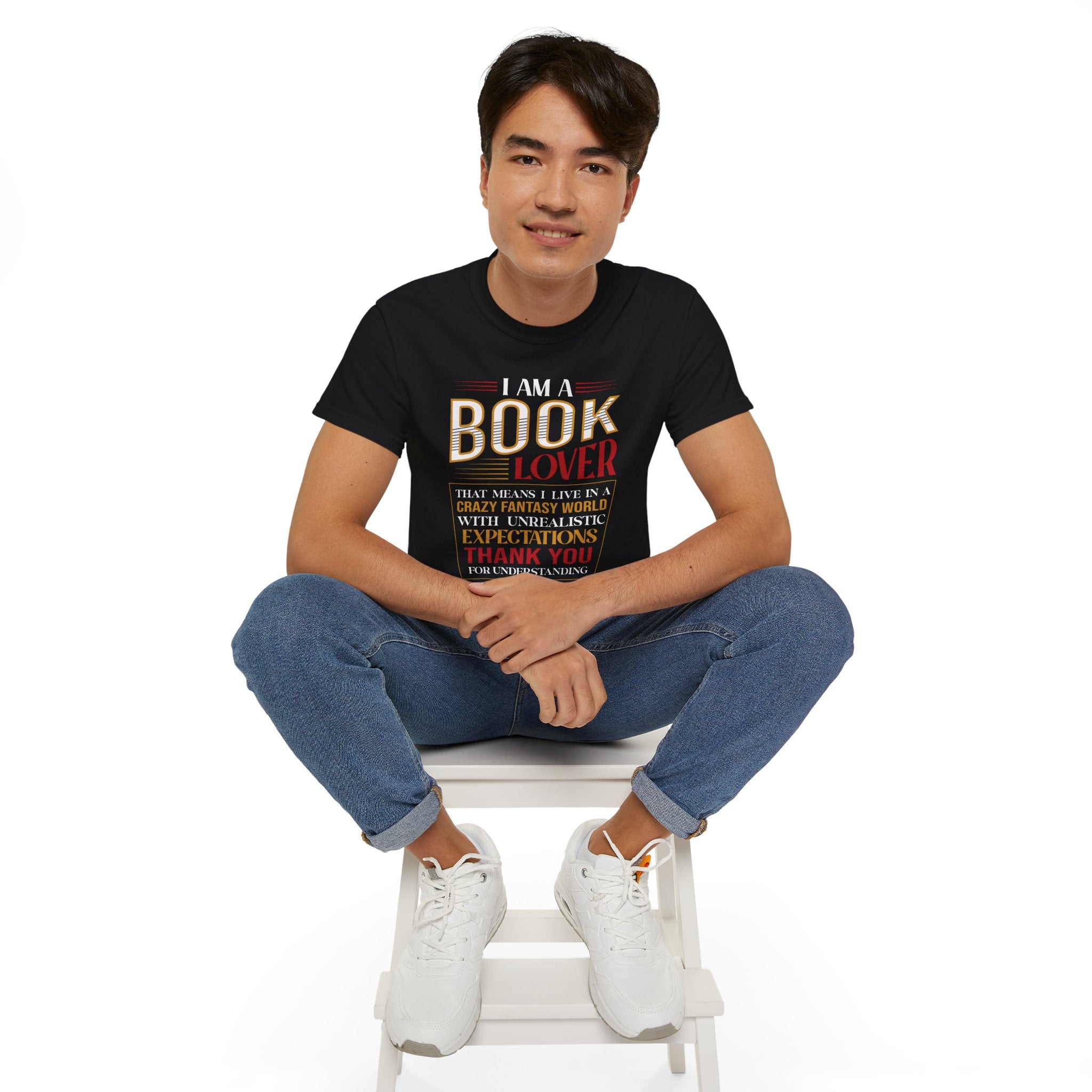 Book Lover T-Shirt — "I Am a Book Lover" Funny Reading Tee for Readers & Bookish Gifts