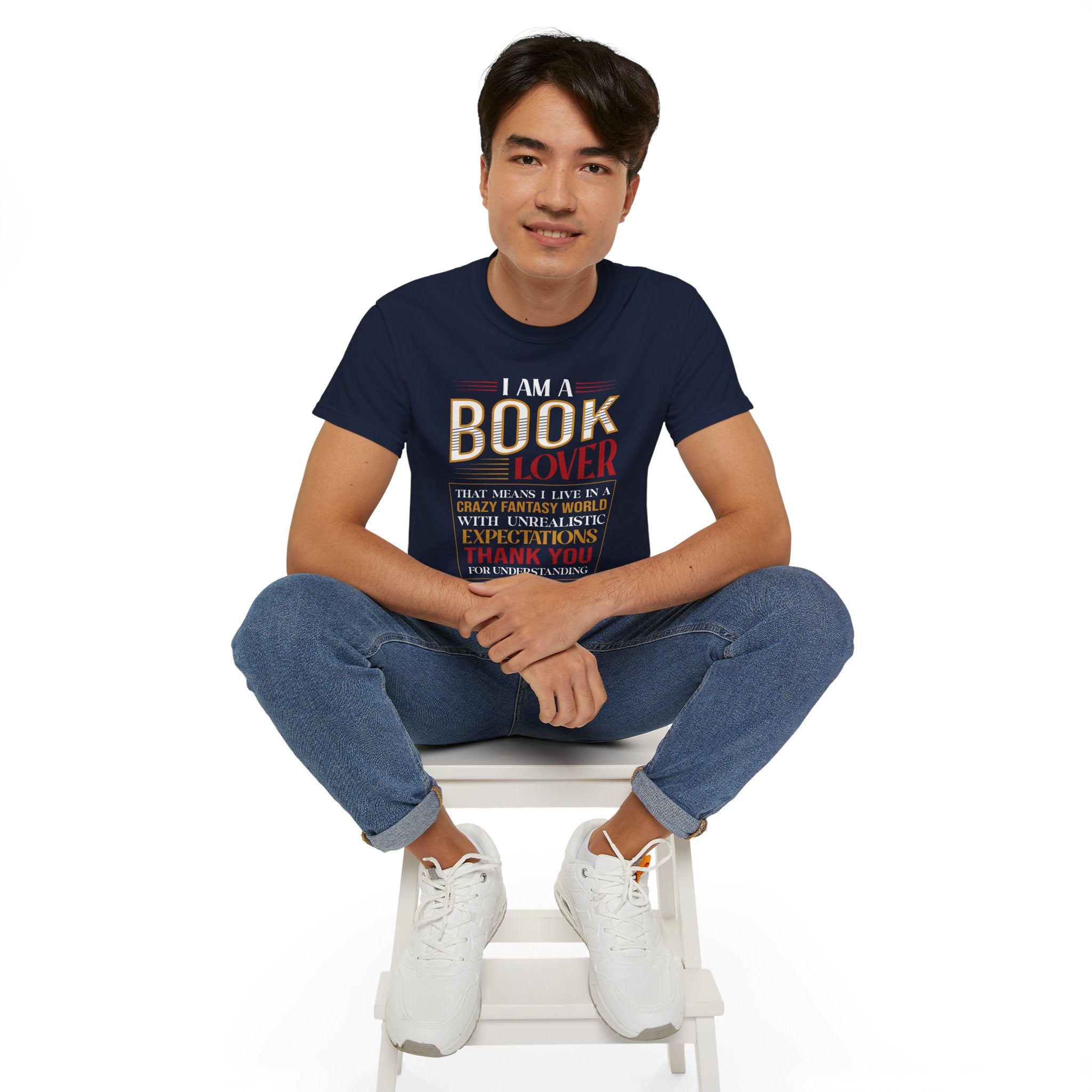 Book Lover T-Shirt — "I Am a Book Lover" Funny Reading Tee for Readers & Bookish Gifts