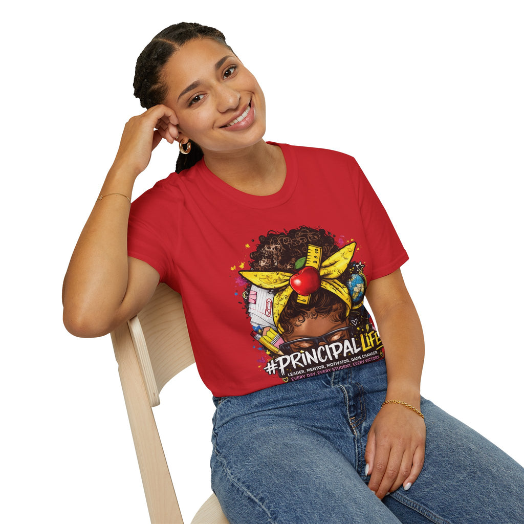 Principal Life T‑Shirt — Fun School Principal Graphic Tee for Educators