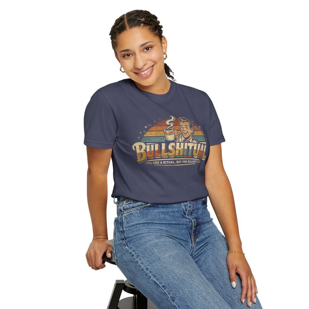 Bullshital Retro Tee – Funny Coffee Vintage Graphic T-Shirt