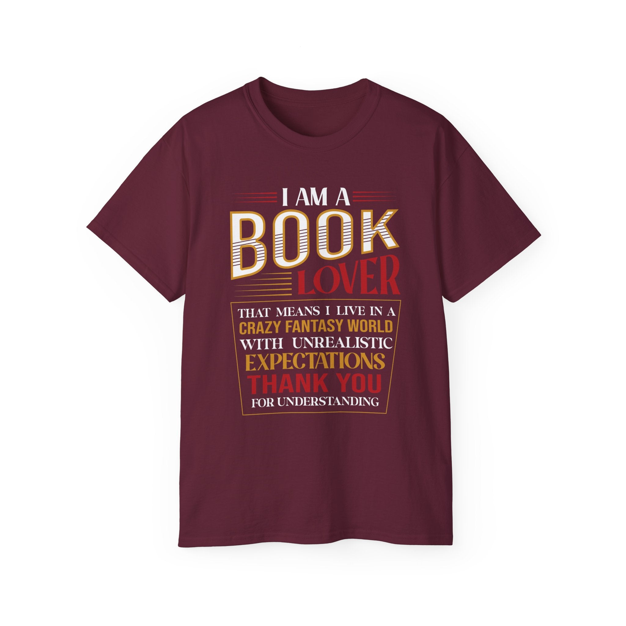 Book Lover T-Shirt — "I Am a Book Lover" Funny Reading Tee for Readers & Bookish Gifts