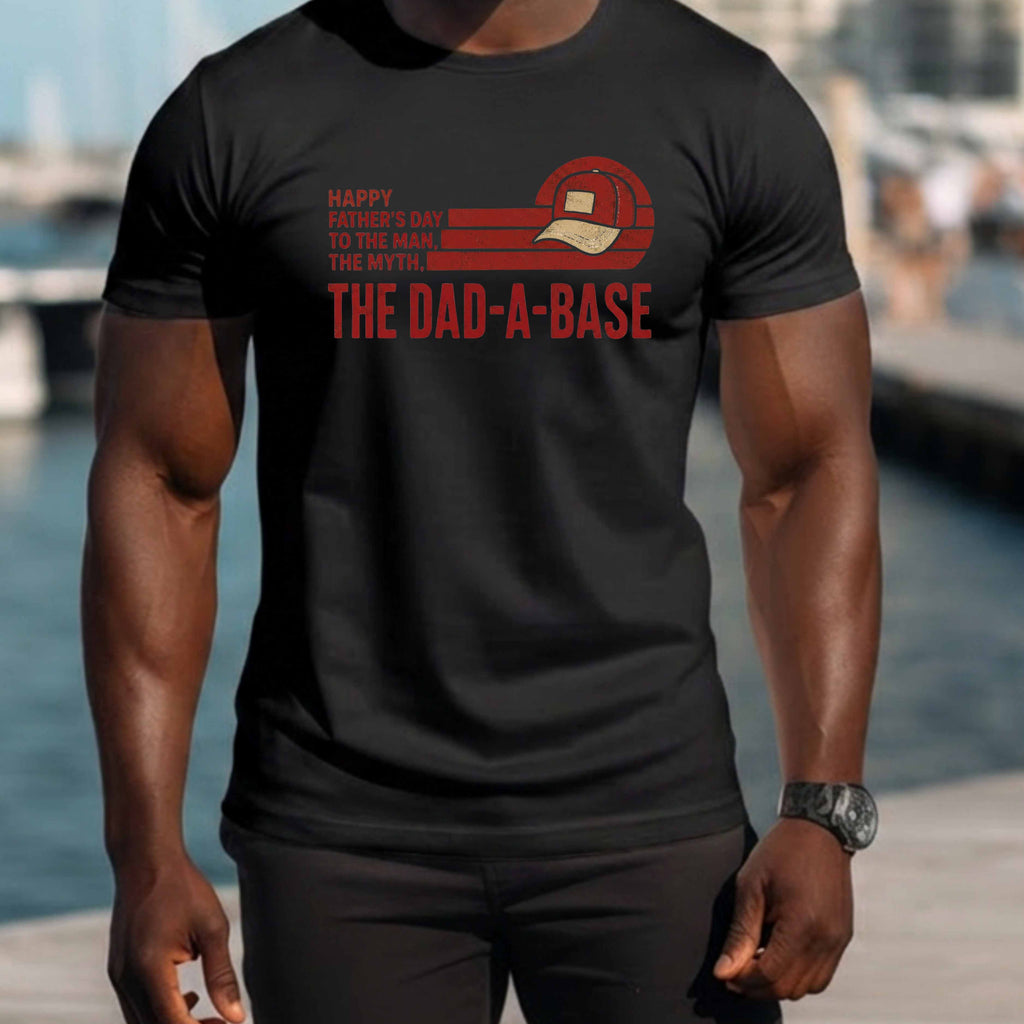 Father's Day 'The Dad-A-Base' Baseball T-Shirt